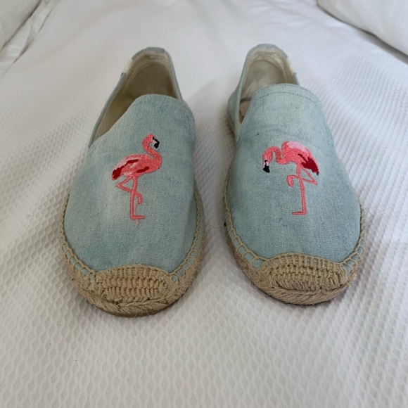 Soludos Espadrille Flamingo Slide Slipper - Picture 5 of 8